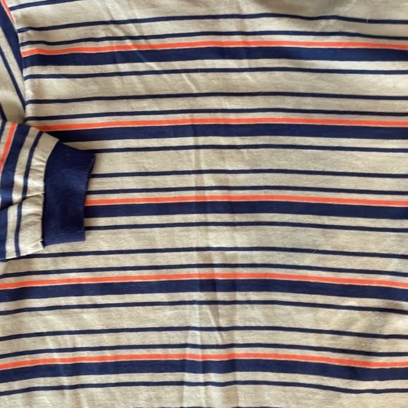 Vintage striped boys fit top size Xs cropped sleeve - Picture 5 of 5